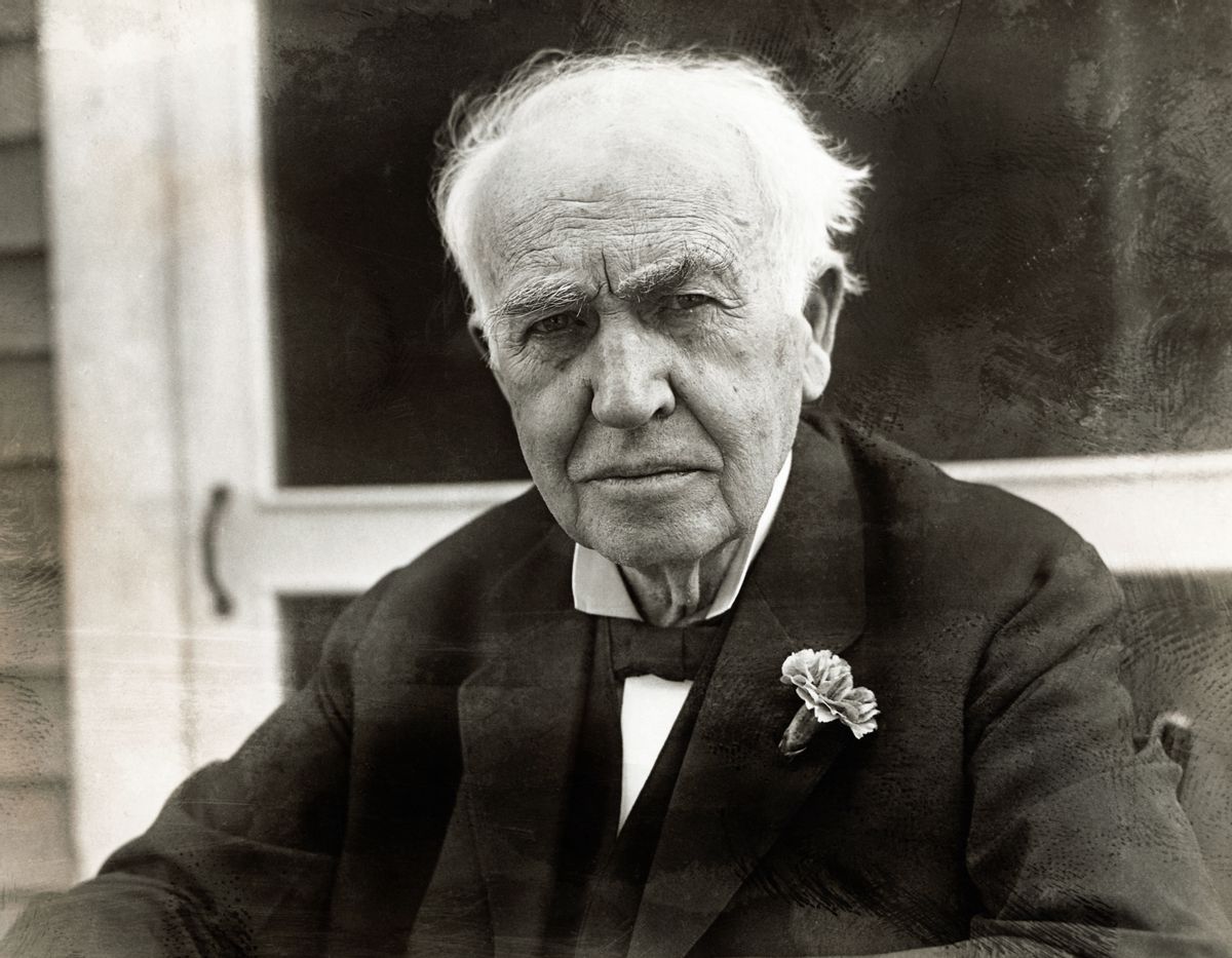 An undated portrait of Thomas Edison (Photo by George Rinhart/Corbis via Getty Images) (George Rinhart/Corbis via Getty Images)