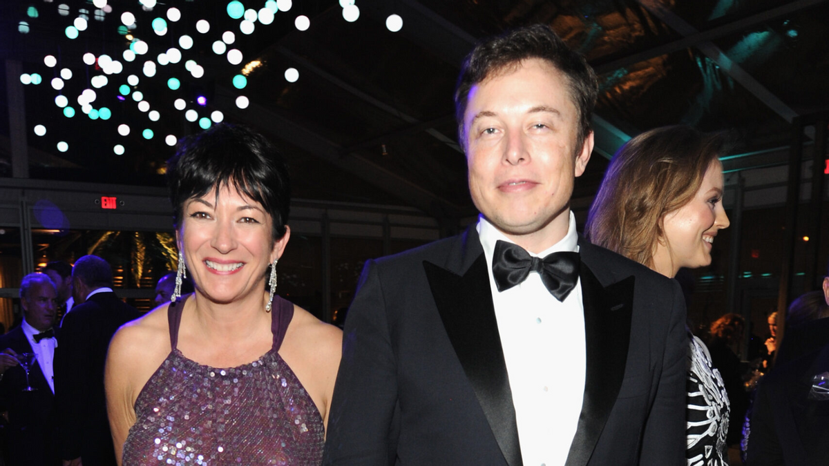 Is the Elon Musk and Ghislaine Maxwell Photo Real? Snopes photo