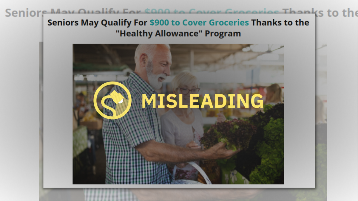 No, Standard Medicare Doesn’t Cover ‘Grocery Benefit Programs’