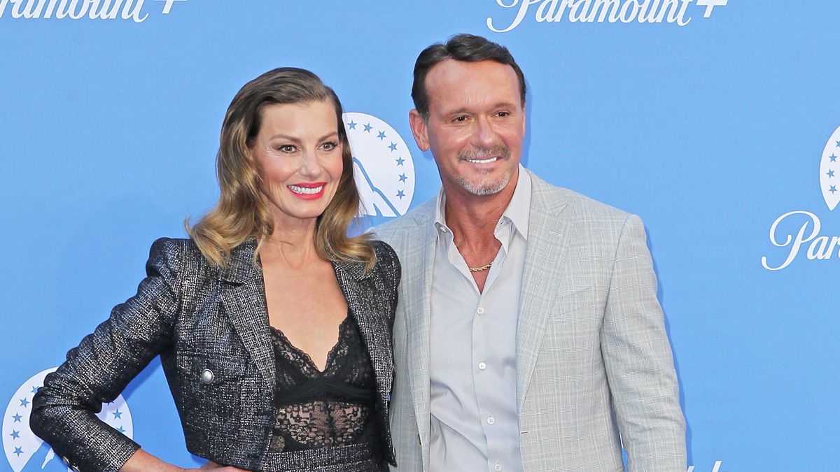 Faith Hill and Tim McGraw attend the U.K. launch of Paramount+ at Outernet London on June 20, 2022 in London, England. (Photo by David M. Benett/Dave Benett/Getty Images) (David M. Benett/Dave Benett/Getty Images)