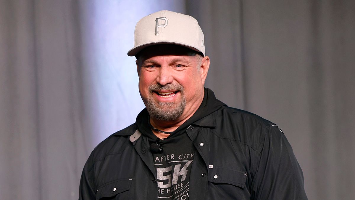 Garth Brooks speaks onstage at "A Conversation with Garth Brooks" during CRS 2023 at Omni Nashville Hotel on March 13, 2023, in Nashville, Tennessee. (Photo by Jason Kempin/Getty Images) (Jason Kempin/Getty Images)