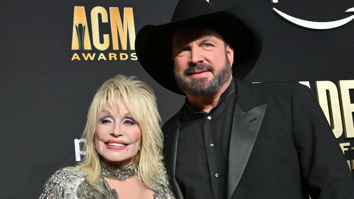 Dolly Parton and Garth Brooks attend the 58th Academy of Country Music Awards at The Ford Center at The Star on May 11, 2023 in Frisco, Texas. (Photo by Axelle/Bauer-Griffin/FilmMagic) (Axelle/Bauer-Griffin/FilmMagic)