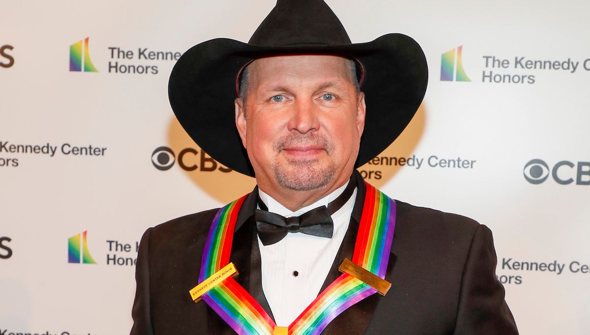 Garth Brooks attends the 43rd Annual Kennedy Center Honors at The Kennedy Center on May 21, 2021 in Washington, DC. (Photo by Paul Morigi/Getty Images) (Paul Morigi/Getty Images)