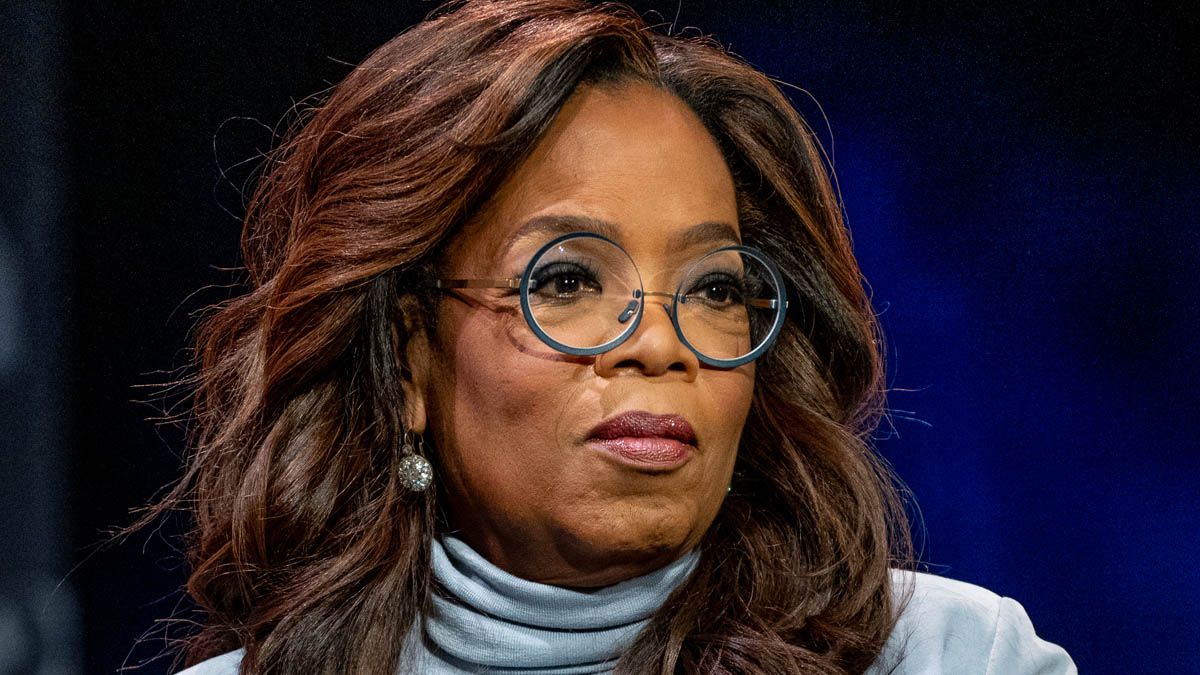 Oprah Winfrey with George Stephanopoulos and Arthur C. Brooks discuss "Build The Life You Want" at The 92nd Street Y, New York on September 12, 2023 in New York City. (Photo by Roy Rochlin/Getty Images) (Roy Rochlin/Getty Images)