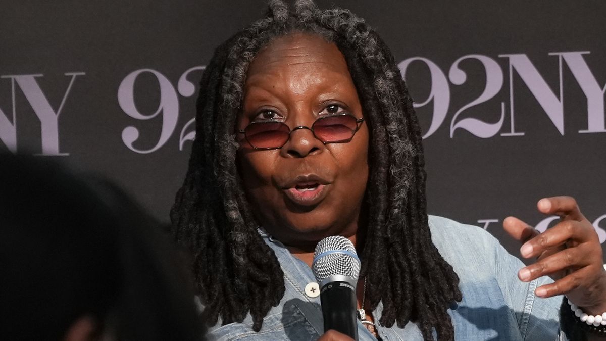 Whoopi Goldberg attends a Whoopi Goldberg in conversation with Christian Cooper at 92nd Street Y on July 12, 2023 in New York City. (Photo by John Nacion/Getty Images) (John Nacion/Getty Images)