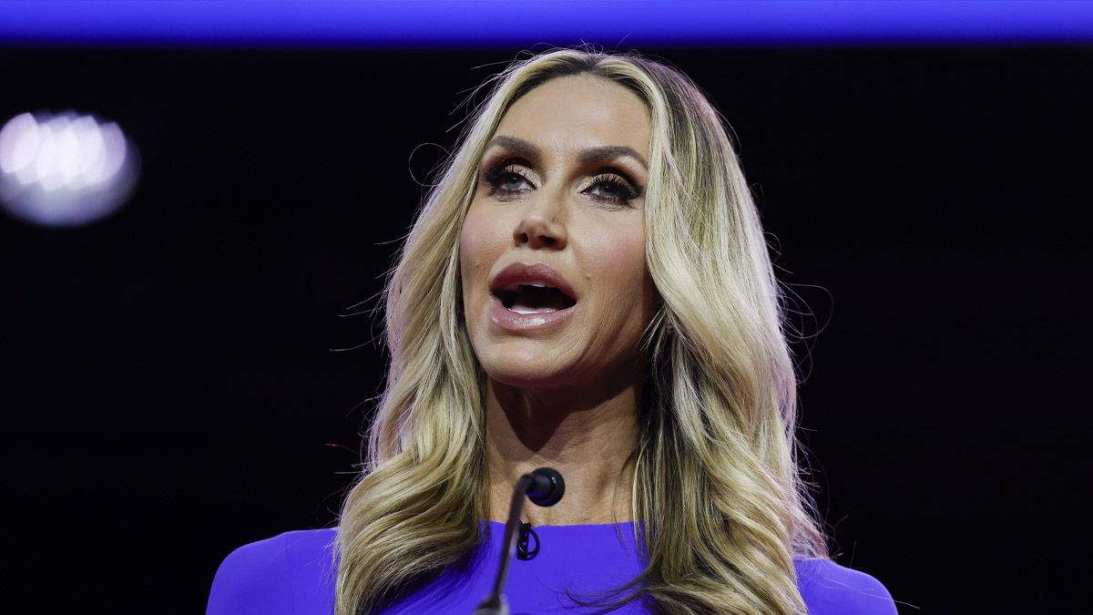 Lara Trump speaks during the annual Conservative Political Action Conference (CPAC) at the Gaylord National Resort Hotel And Convention Center on March 3, 2023 in National Harbor, Maryland. (Photo by Anna Moneymaker/Getty Images) (Anna Moneymaker/Getty Images)