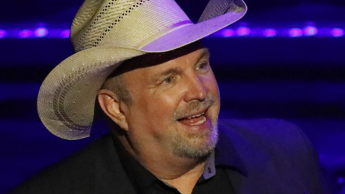 Garth Brooks speaks onstage during the NSAI 2023 Nashville Songwriter Awards at Ryman Auditorium on Sept. 26, 2023 in Nashville, Tennessee. (Photo by Danielle Del Valle/Getty Images) (Danielle Del Valle/Getty Images)