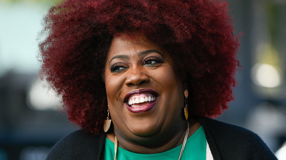 Sheryl Underwood visits "Extra" at Universal Studios Hollywood on Feb. 19, 2019 in Universal City, California. (Photo by Noel Vasquez/Getty Images) (Noel Vasquez/Getty Images)