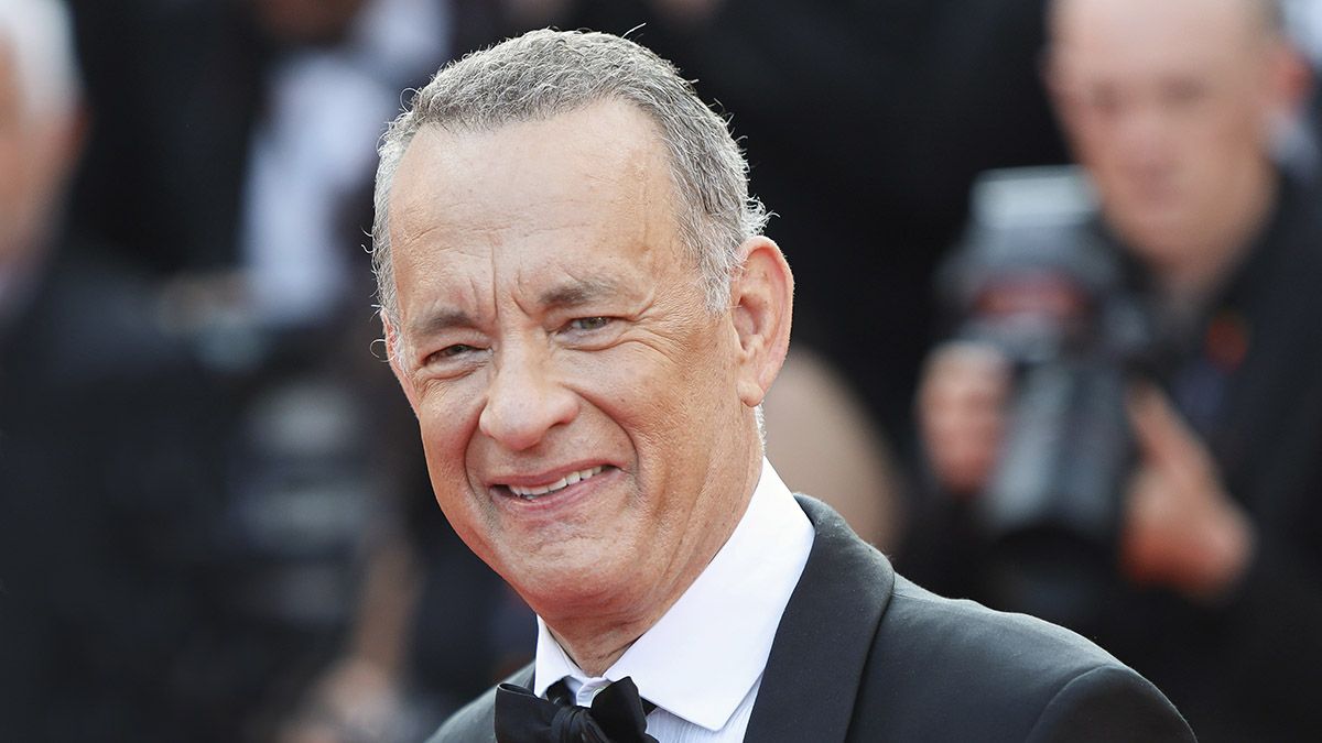 Tom Hanks during the 76th Cannes Film Festival on May 23, 2023. (Photo by Laurent KOFFEL/Gamma-Rapho via Getty Images) (Laurent KOFFEL/Gamma-Rapho via Getty Images)