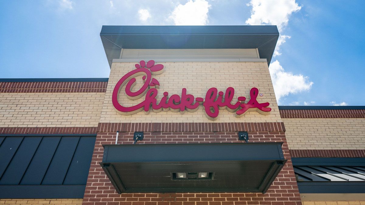 A Chick-fil-A restaurant is seen on July 05, 2022 in Houston, Texas. (Photo by Brandon Bell/Getty Images) (Brandon Bell/Getty Images)