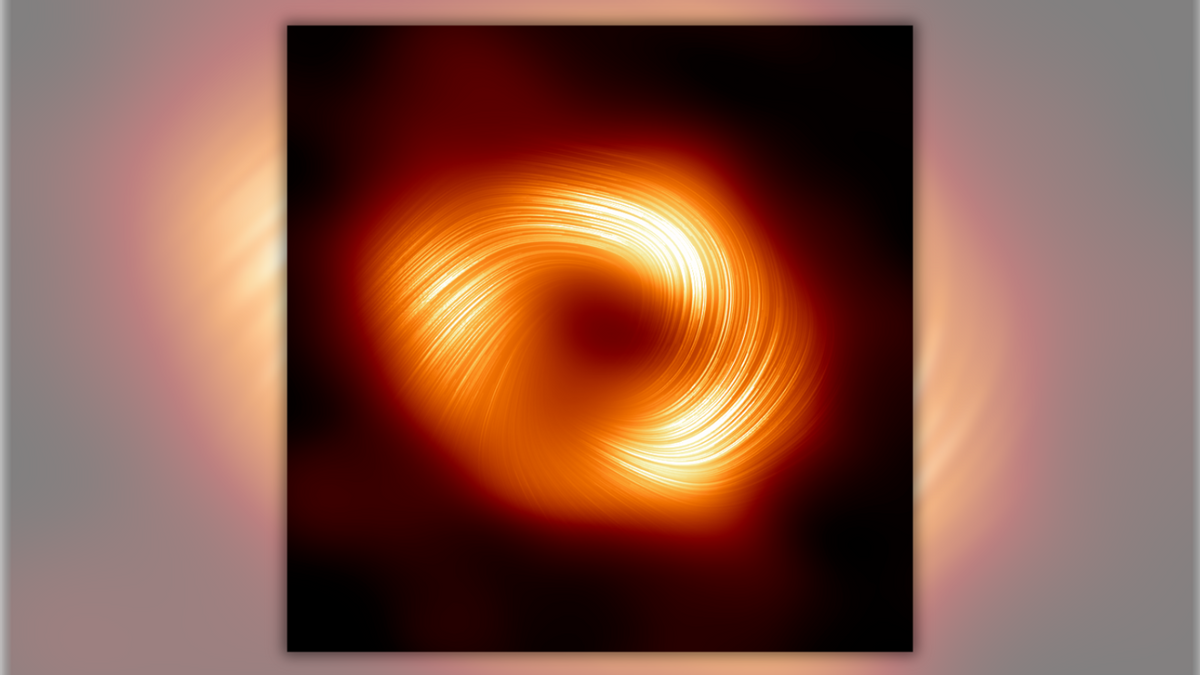 Sagittarius A* in polarized light. (Event Horizon Telescope)