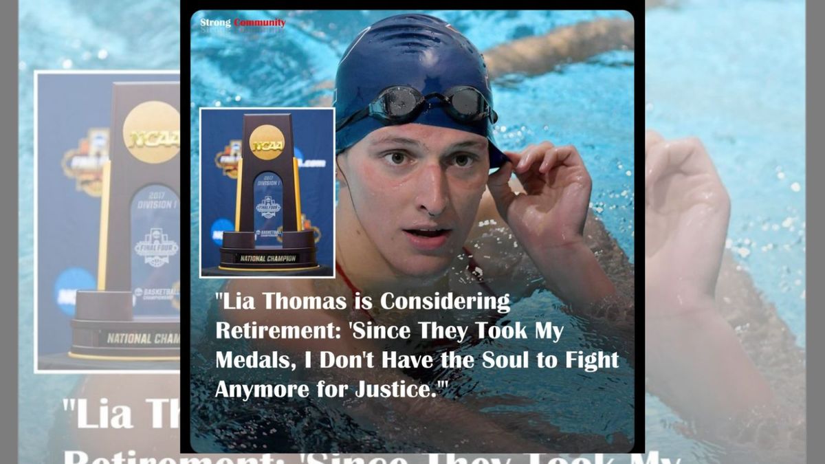 Lia Thomas: Transgender swimmer begins legal case against swimming's world  governing body