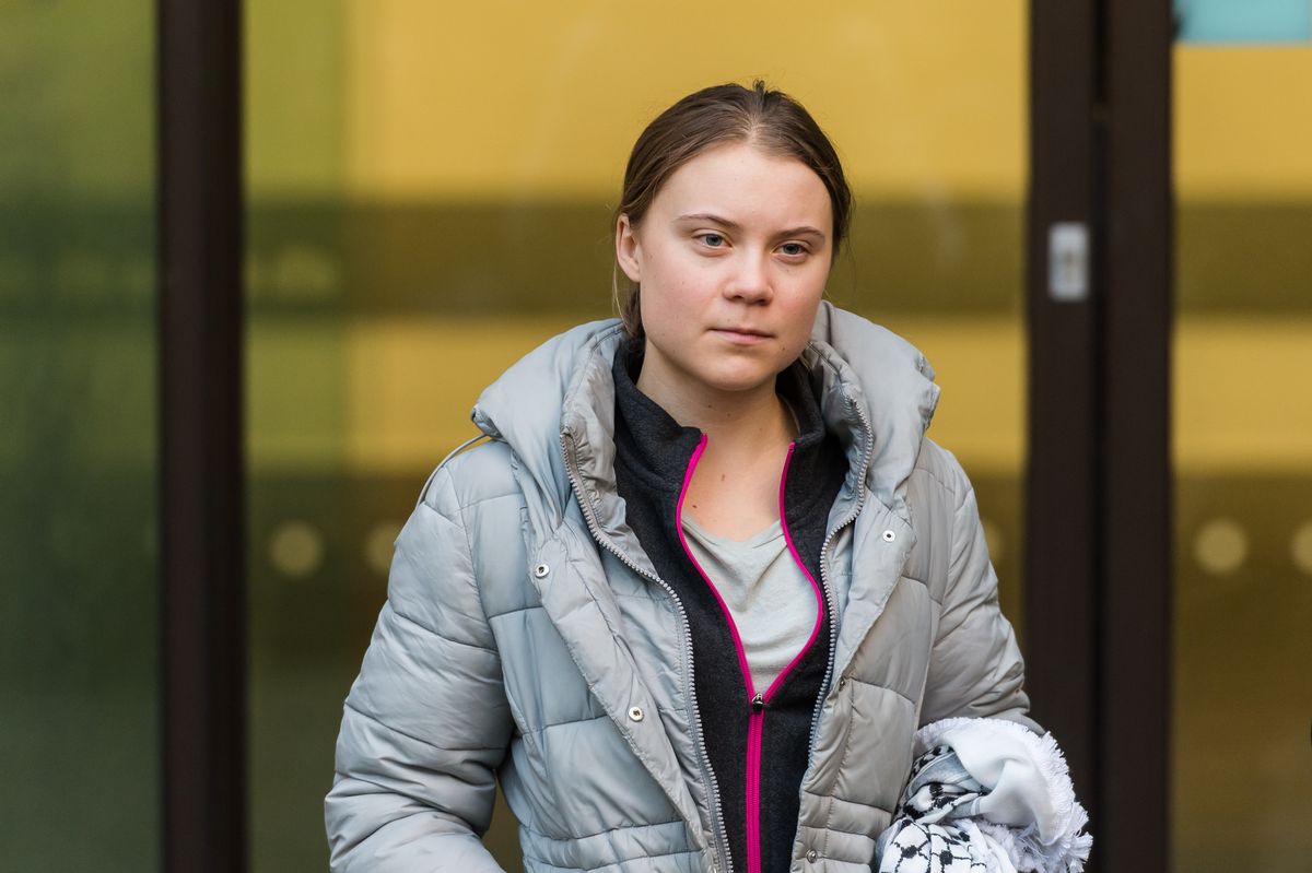 Greta Thunberg warns 'humanity's life support is being destroyed' on visit  to the Museum