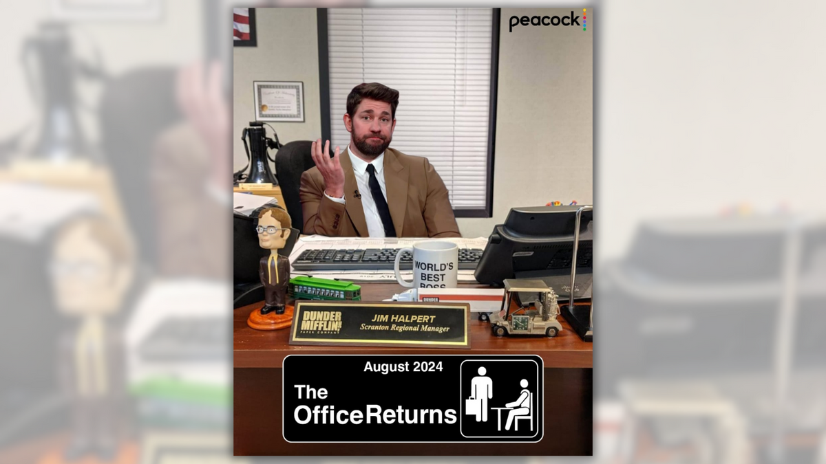 The TV poster allegedly showing "The Office Returns" was circulating online. (Facebook account YODA BBY ABY)