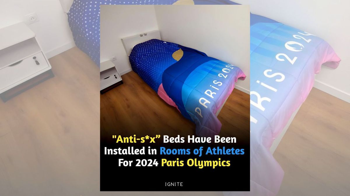 'AntiSex' Beds Installed for Athletes at 2024 Olympics?