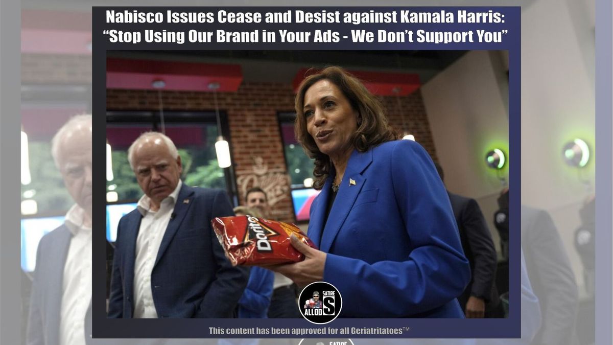 No, Harris Wasn't Issued a Cease-and-Desist Order from Nabisco