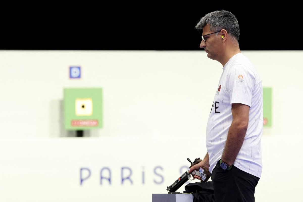 Viral Turkish Shooter Yusuf Dikec Picked Up Sport After Argument with Ex-Wife?