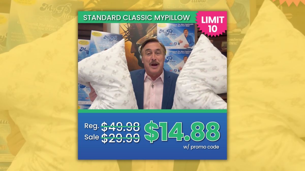 Mike Lindell has put a pillow up for sale for .88 – a number associated with neo-Nazis?