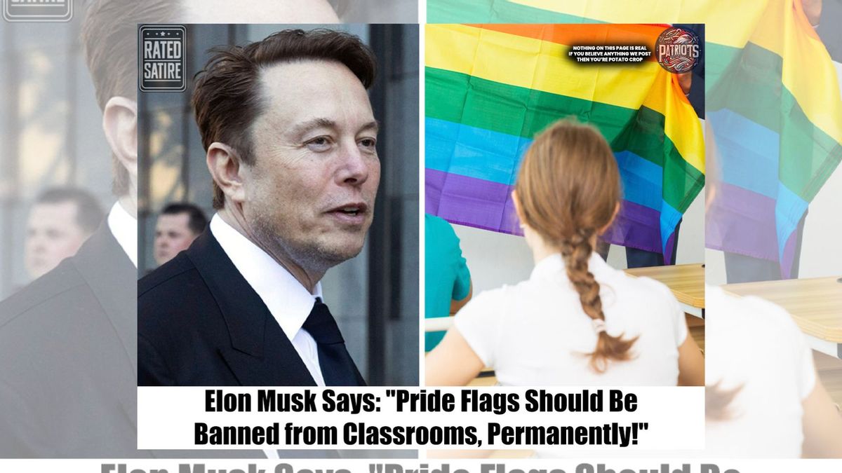 Elon Musk Said Pride Flags Should Be Banned From Classrooms? | Snopes.com