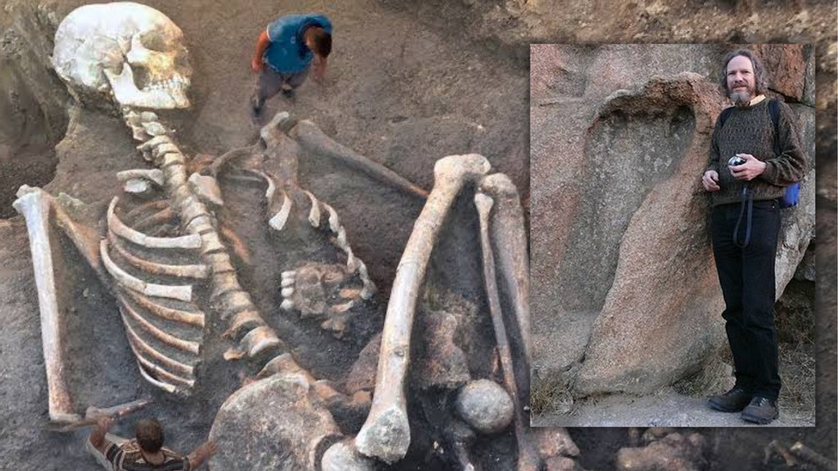 Authentic Pics of 'Massive Ancient Grave of Giants' in South Africa?