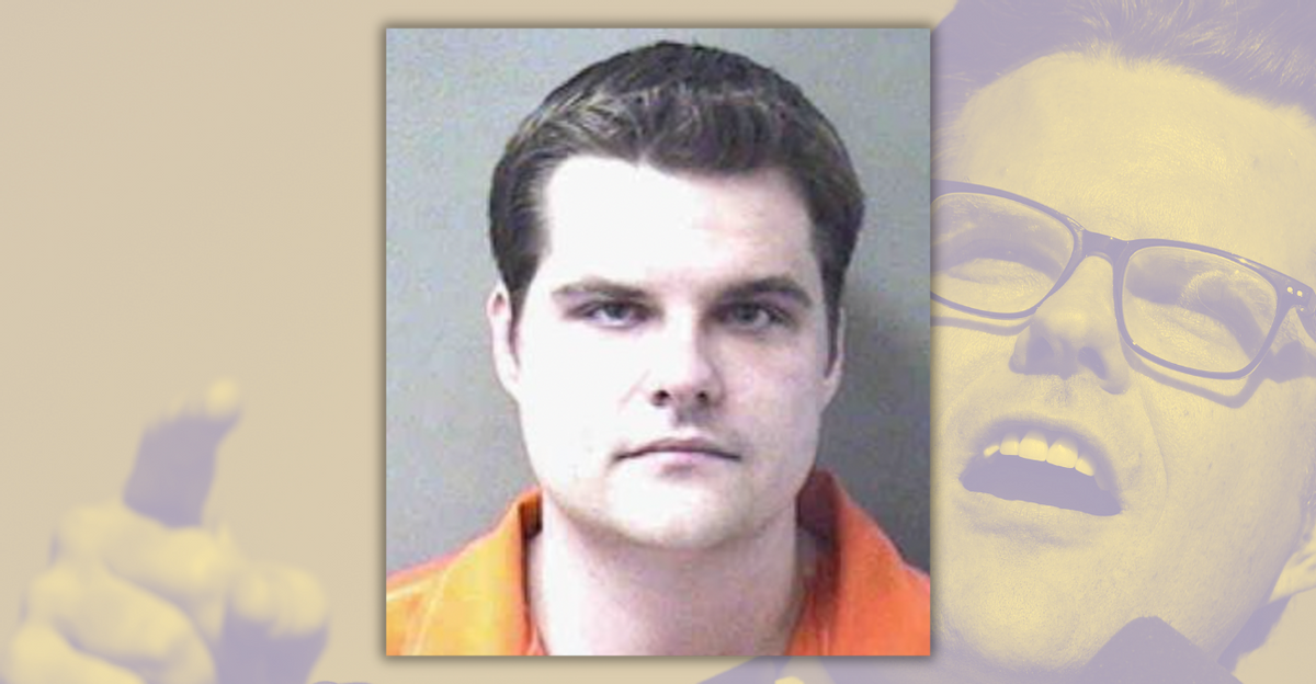 Real Mug Shot of Trump Attorney General Nominee Matt Gaetz Is Trailed by False Rumors