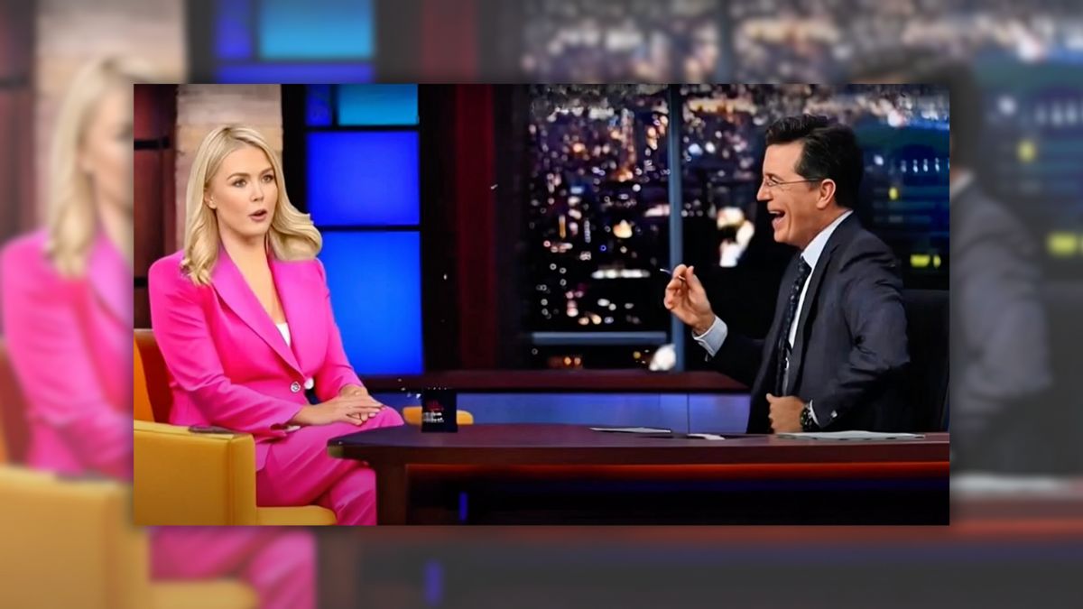 Karoline Leavitt didn't debate Stephen Colbert on 'The Late Show' | Snopes.com