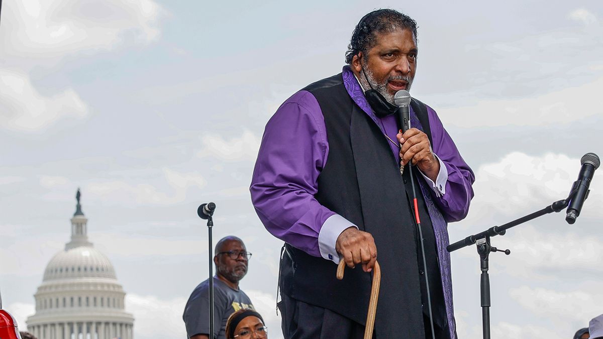 Rev. Barber Arrested for Praying in Capitol Against GOP Budget Bill