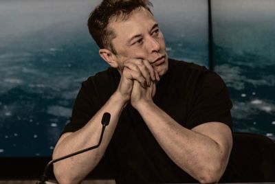 Elon Musk billboard