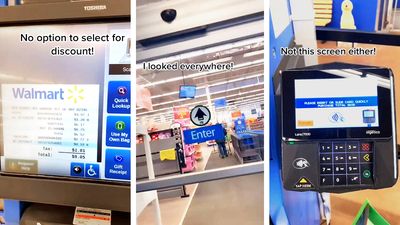 A Walmart hoax on TikTok claimed that a four-digit discount code could be entered at self-checkout.