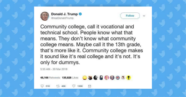 did-donald-trump-say-community-college-is-13th-grade-for-dummys