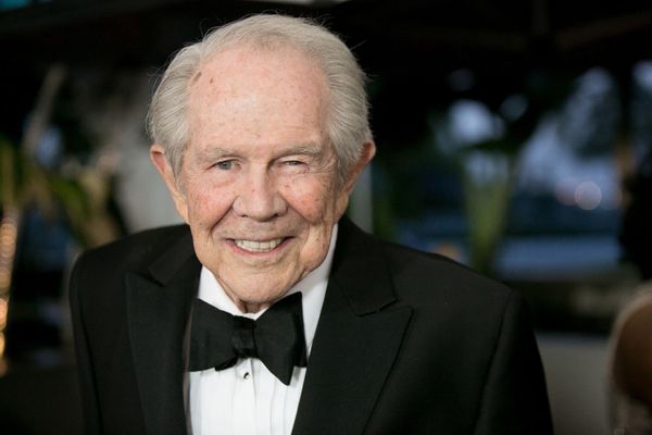 UNIVERSAL CITY, CA - FEBRUARY 10:  Pat Robertson arrives for the 25th annual Movieguide Awards - Faith and Family Gala at Universal Hilton Hotel on February 10, 2017 in Universal City, California.  (Photo by Gabriel Olsen/WireImage) (Gabriel Olsen / WireImage / Getty Images)