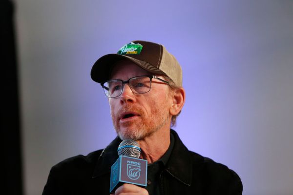 PARK CITY, UTAH - JANUARY 25: Ron Howard speaks at the EW x NRDC Sundance Film Festival Panel Series: Rebuilding Paradise Panel and Reception at Main Street Gallery on January 25, 2020 in Park City, Utah. (Photo by Kim Raff/Getty Images for NRDC) (Getty Images)