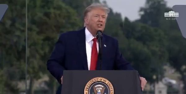 trump july 4 storm