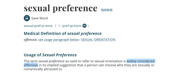 Merriam Webster Alters Its Definition Of Sexual Preference As Barrett My Xxx Hot Girl 