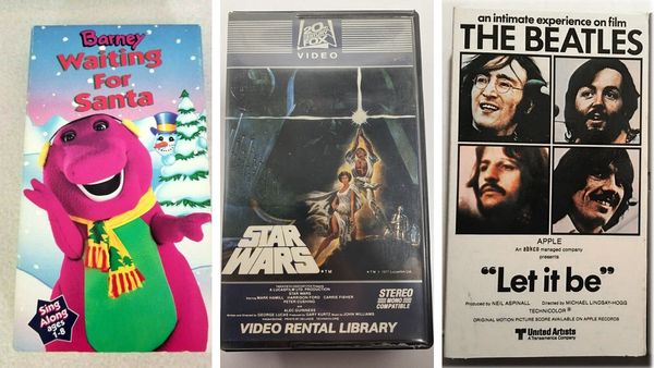 Disney popular star wars vhs movies