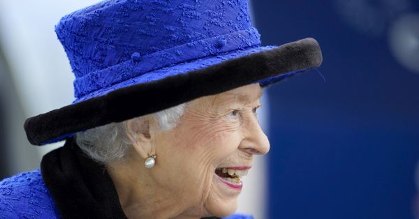 ASCOT, ENGLAND - OCTOBER 16: Queen Elizabet II during the Qipco British Champions Day at Ascot Racecourse on October 16, 2021 in Ascot, England. (Photo by Alan Crowhurst/Getty Images) (Alan Crowhurst/Getty Images)