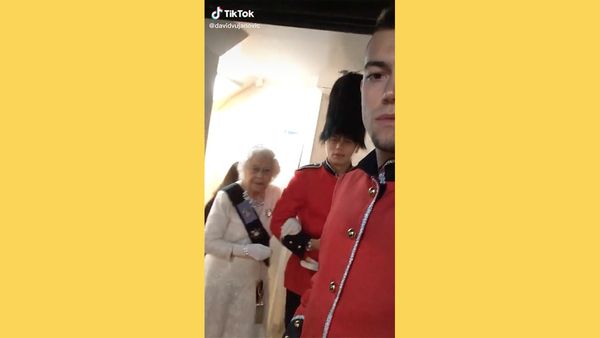 Did a Royal Guard Film a TikTok Selfie with Queen Elizabeth Did a Royal Guard Film a TikTok Selfie with Queen Elizabeth