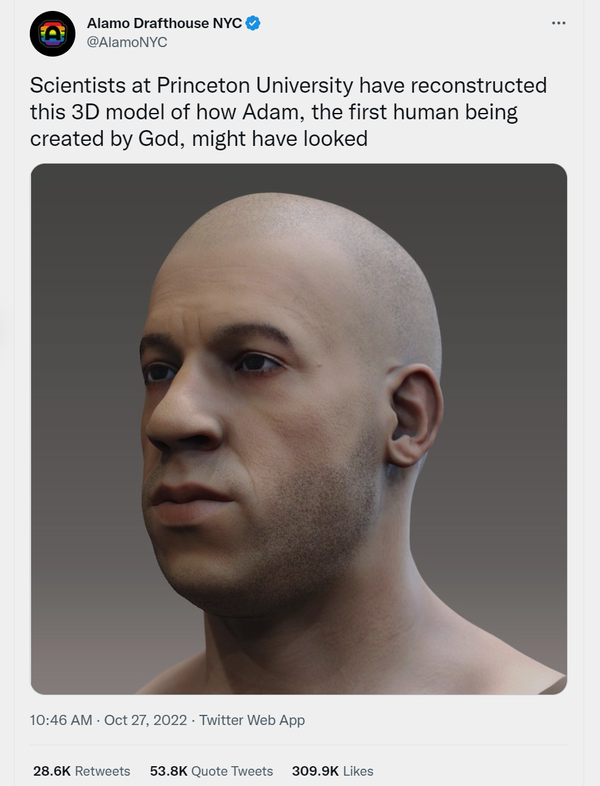 3D rendering of Adam or Vin Diesel?