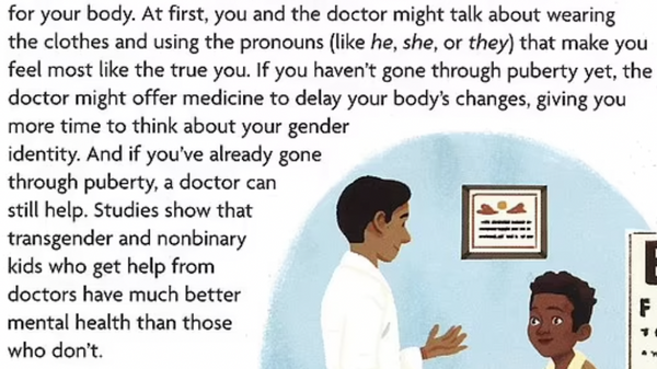 pb american girl - American Girl Book Says Puberty Blockers Give Time "To Think About Your Gender Identity?"