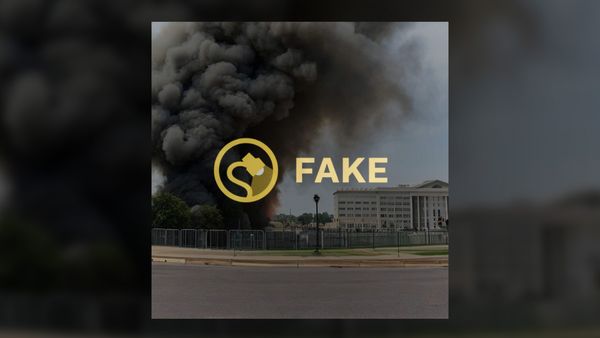 A fake and possibly AI-generated photo of an explosion at the Pentagon caused quite the stir on Twitter on the morning of May 22, 2023.