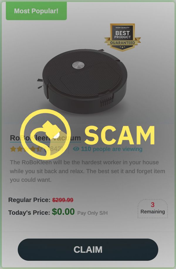 This Cash App scam email about a deposit of $500 led to hidden subscription scams on so-called gadget and consumer websites.