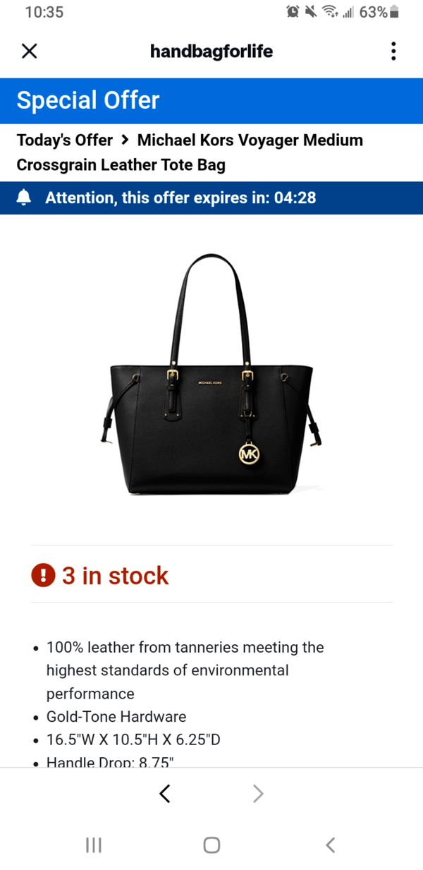 Costco sued over 'misleading' ad for $99 Michael Kors handbags