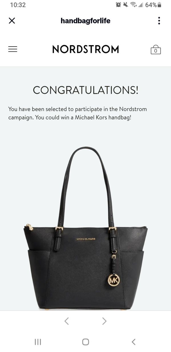 A fake Michael Kors giveaway promotion promised handbags for $7.95, but it was all a scam.