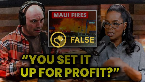 Joe Rogan was said to have confronted Oprah Winfrey and The Rock for orchestrating the August 2023 Maui wildfires and also profiting from it.