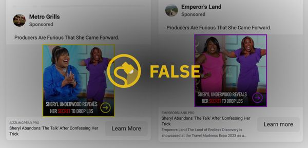 A false rumor said that Sheryl Underwood was leaving The Talk after making CBS furious for her creation of keto gummies for weight loss.