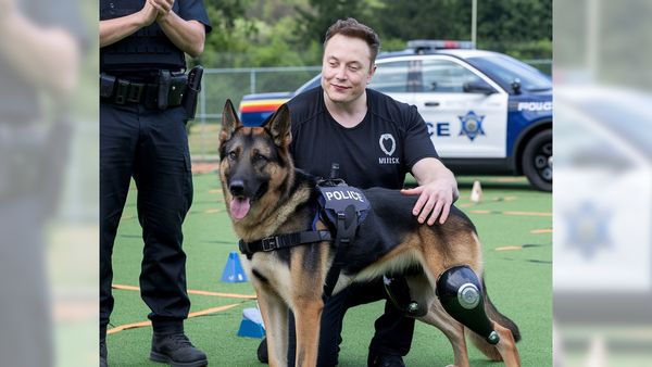 Elon Musk didn't fund robotic legs for injured police dogs | Snopes.com
