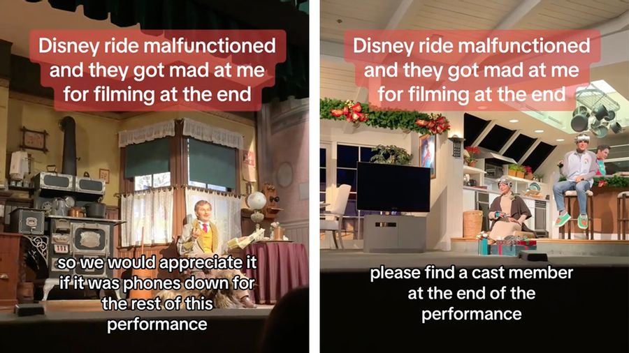 A TikTok video made for a gag led people to believe the Carousel of Progress ride purportedly at Disney World malfunctioned and led to a cast member calling out the person recording the video.
