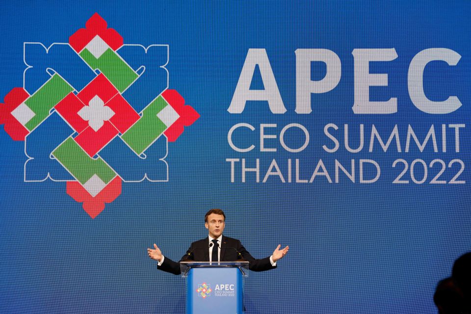Was a Swastika Logo Displayed at the 2022 APEC CEO Summit?