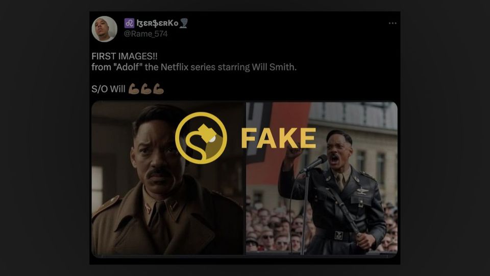 Is Will Smith Playing Hitler In A New Netflix Series