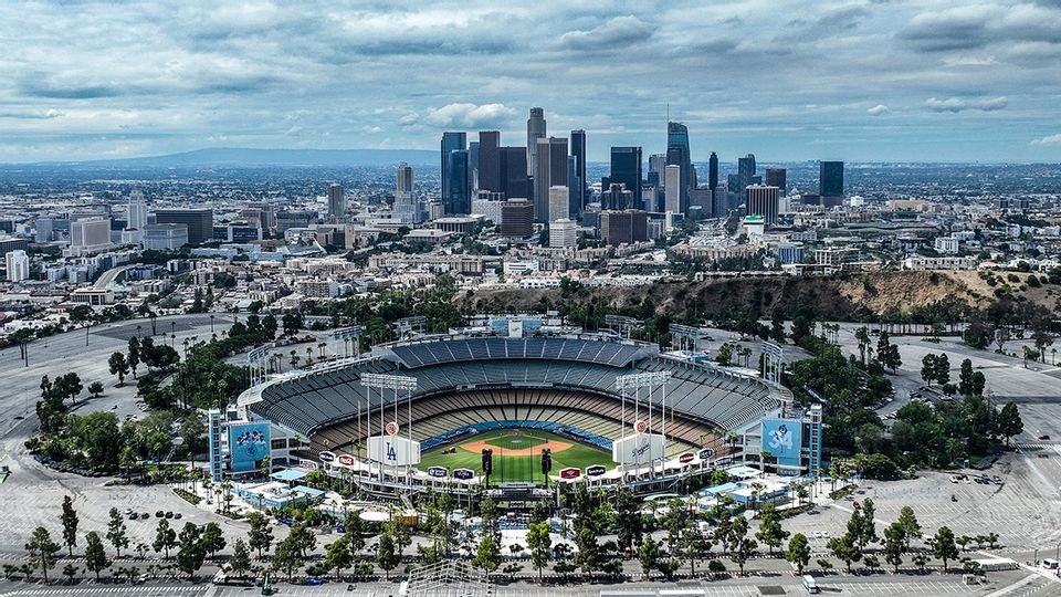 Video Does Not Show Dodger Stadium Flooded After Tropical Storm Hilary